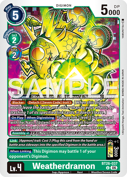 BT26-037Weatherdramon