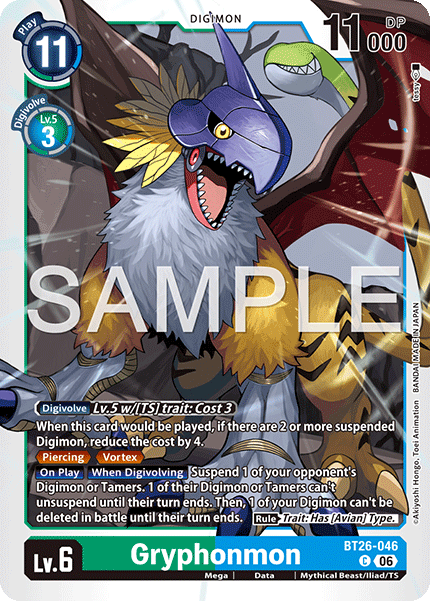 BT26-046Gryphonmon