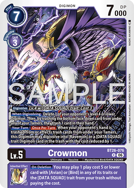 BT26-076Crowmon