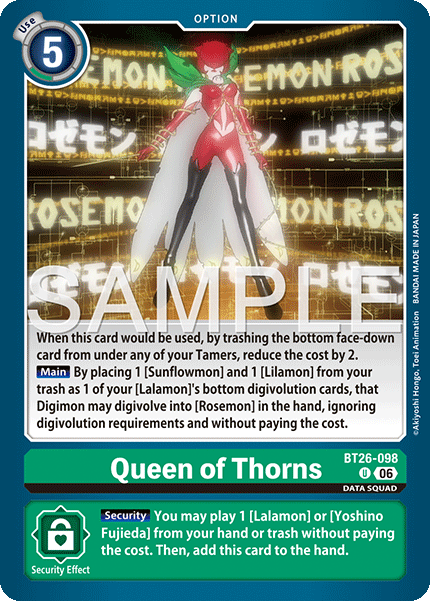 BT26-098Queen of Thorns