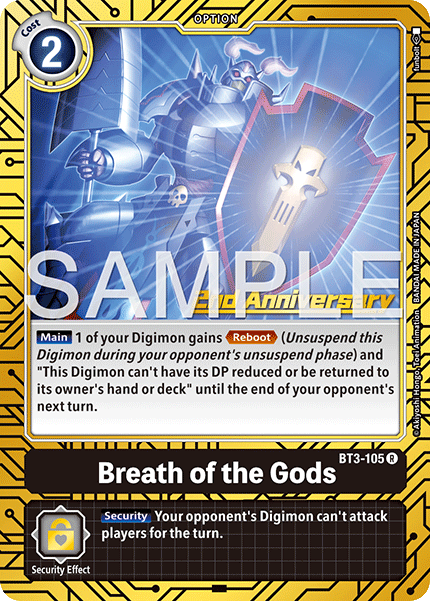 BT3-105Breath of the Gods