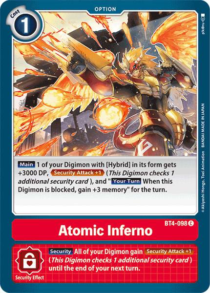 BT4-098Atomic Inferno
