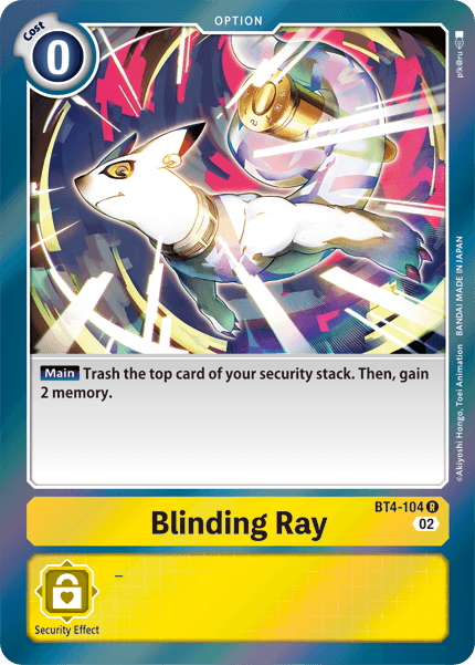 BT4-104Blinding Ray