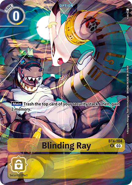 BT4-104Blinding Ray
