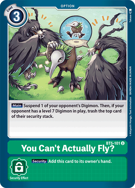 BT5-101You Can't Actually Fly?