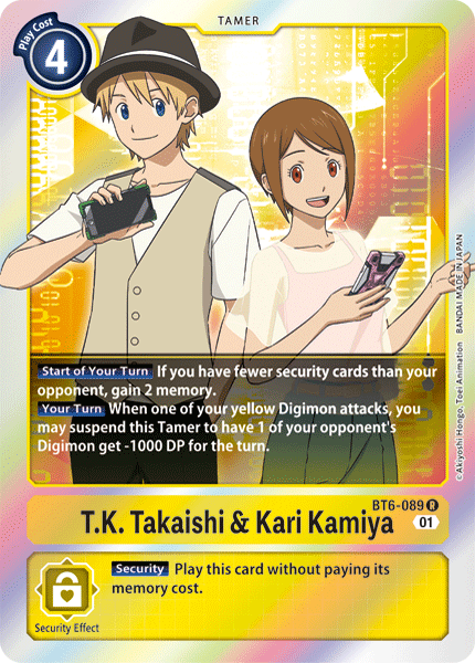 BT6-089T.K. Takaishi & Kari Kamiya