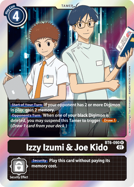 BT6-090Izzy Izumi & Joe Kido