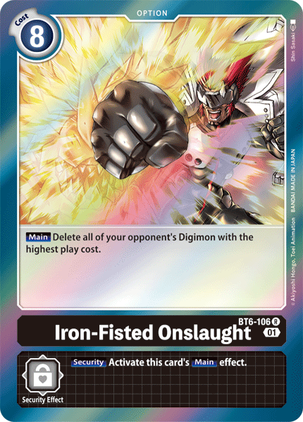BT6-106Iron-Fisted Onslaught