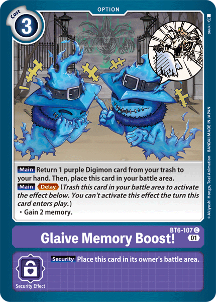 BT6-107Glaive Memory Boost!