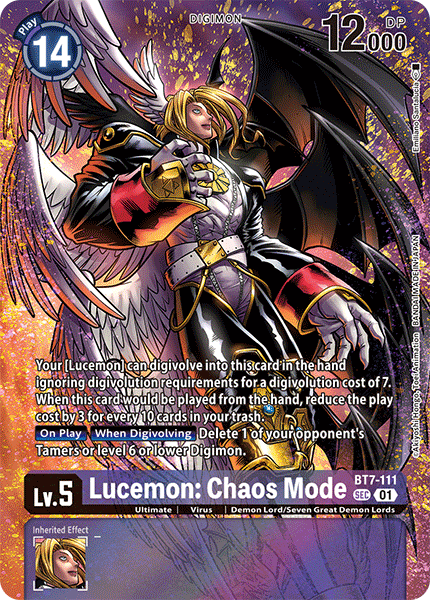 BT7-111Lucemon: Chaos Mode