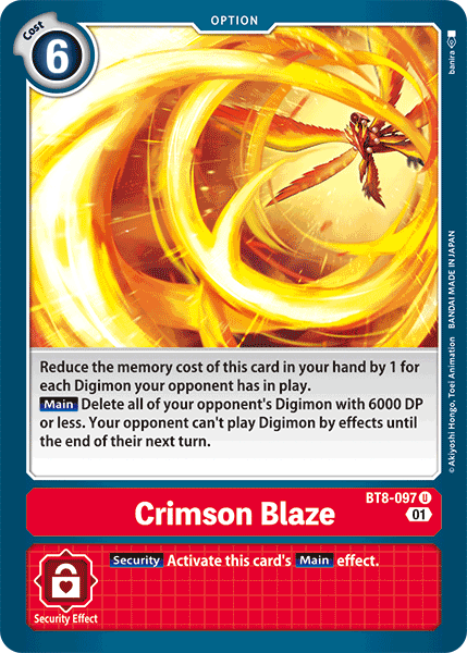 BT8-097Crimson Blaze