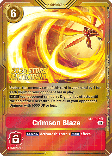 BT8-097Crimson Blaze