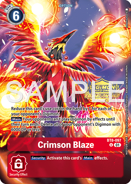 BT8-097Crimson Blaze