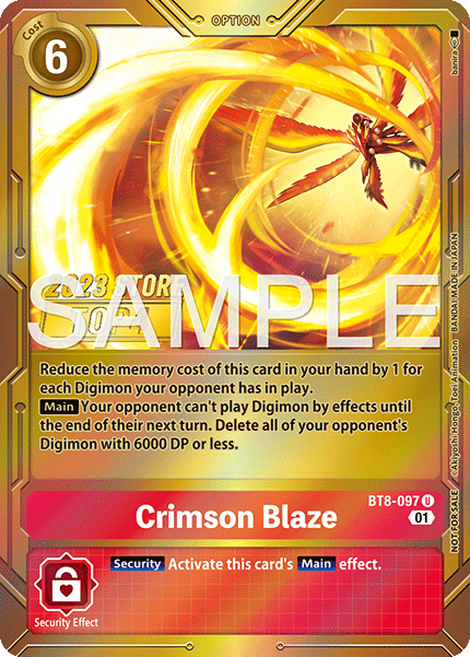 BT8-097Crimson Blaze
