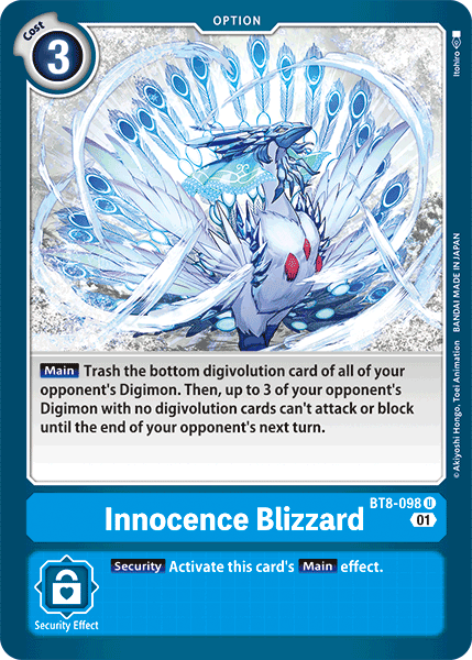 BT8-098Innocence Blizzard