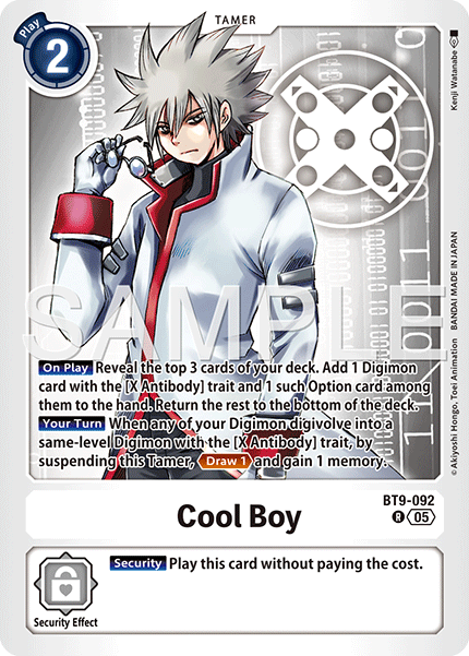 BT9-092Cool Boy