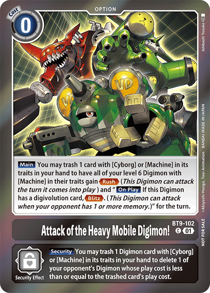 BT9-102Attack of the Heavy Mobile Digimon!