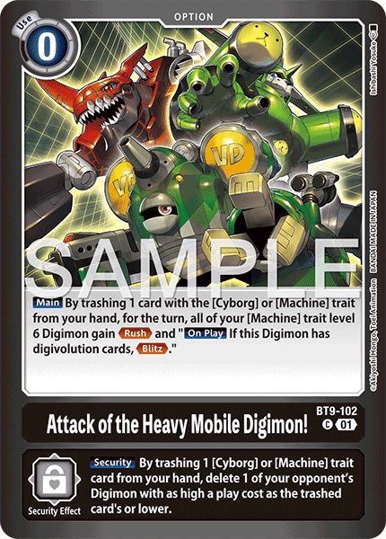 BT9-102Attack of the Heavy Mobile Digimon!