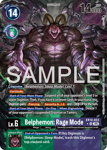 EX10-022Belphemon: Rage Mode