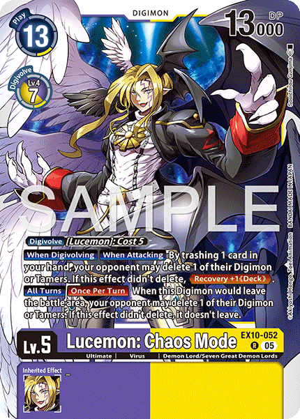 EX10-052Lucemon: Chaos Mode