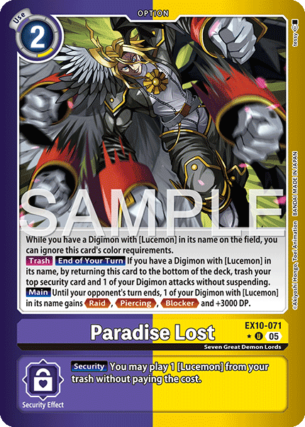 EX10-071Paradise Lost
