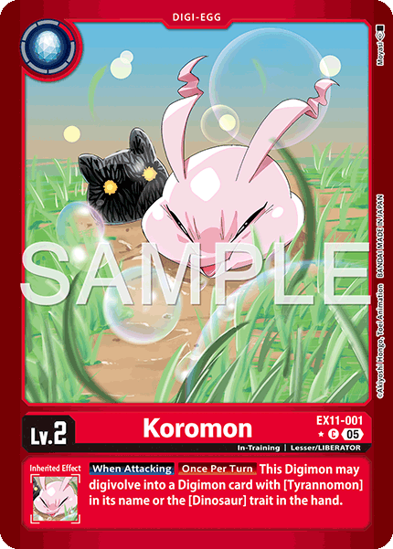 EX11-001Koromon