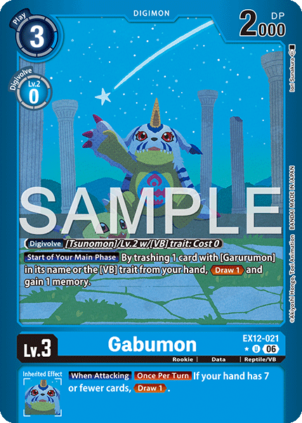 EX12-021Gabumon