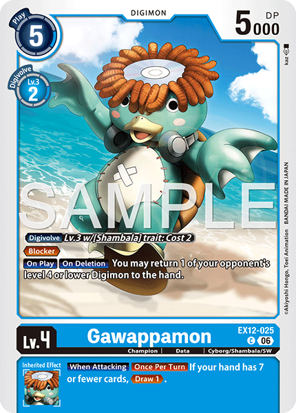 EX12-025Gawappamon