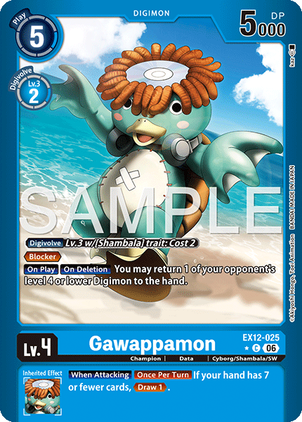 EX12-025Gawappamon