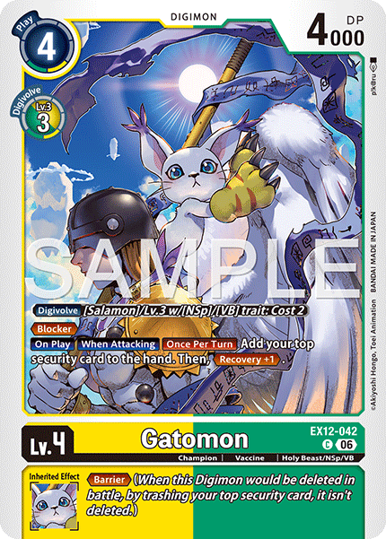 EX12-042Gatomon