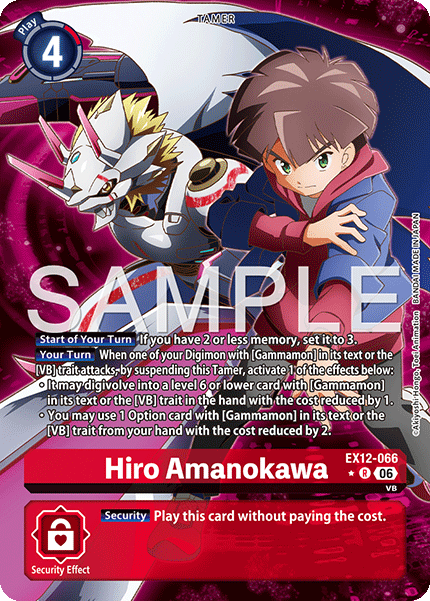 EX12-066Hiro Amanokawa