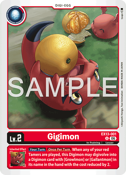 EX13-001Gigimon