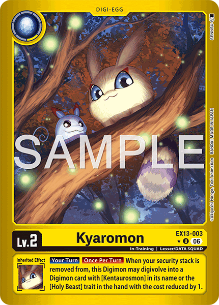 EX13-003Kyaromon
