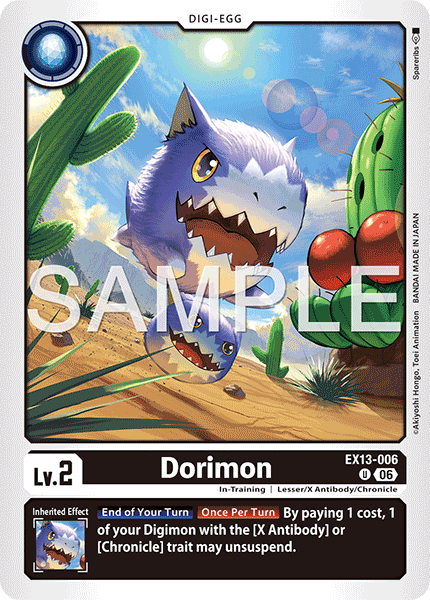 EX13-006Dorimon