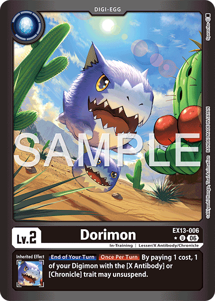 EX13-006Dorimon