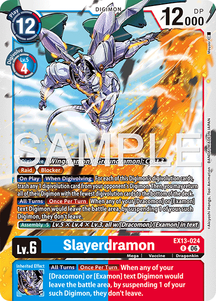 EX13-024Slayerdramon