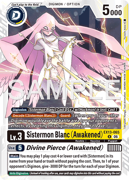 EX13-065Sistermon Blanc (Awakened)