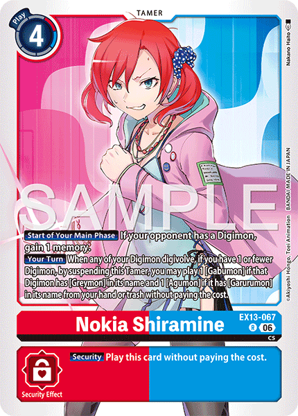 EX13-067Nokia Shiramine