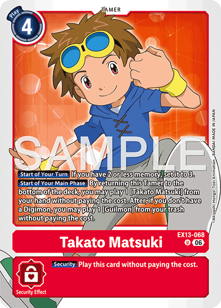 EX13-068Takato Matsuki