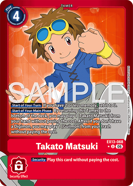 EX13-068Takato Matsuki