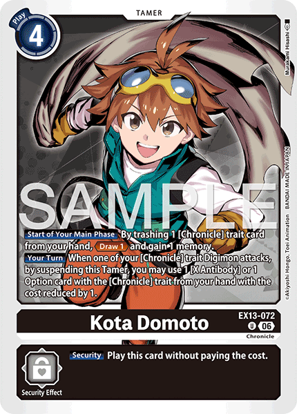 EX13-072Kota Domoto