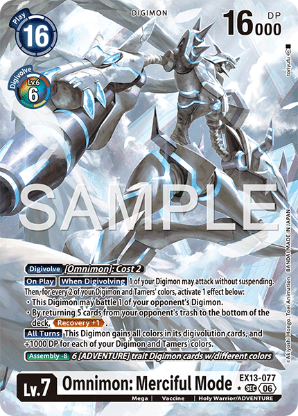 EX13-077Omnimon: Merciful Mode