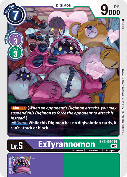 EX3-060ExTyrannomon