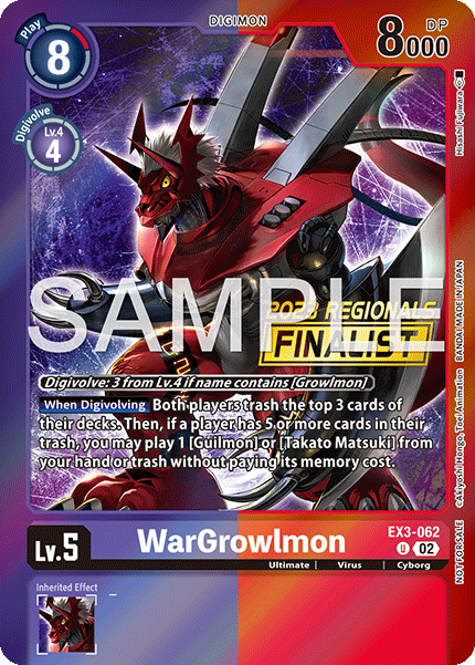 EX3-062WarGrowlmon
