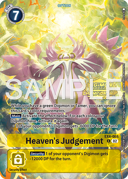EX4-068Heaven's Judgement