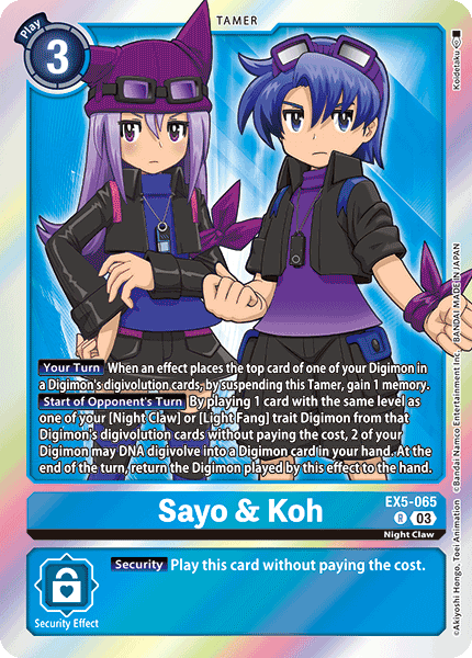 EX5-065 Sayo & Koh
