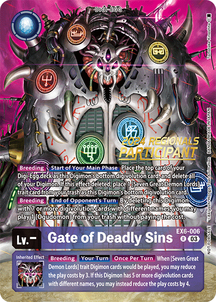 EX6-006Gate of Deadly Sins