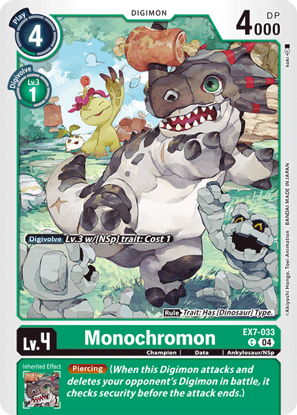 EX7-033Monochromon