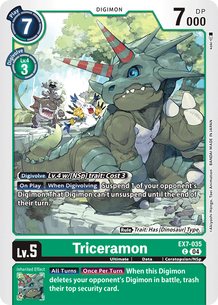 EX7-035Triceramon