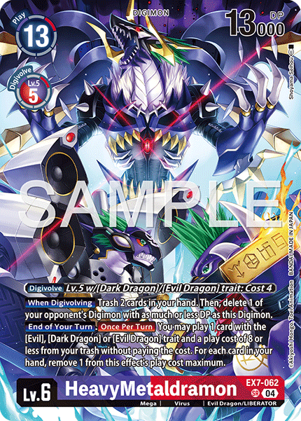 EX7-062HeavyMetaldramon